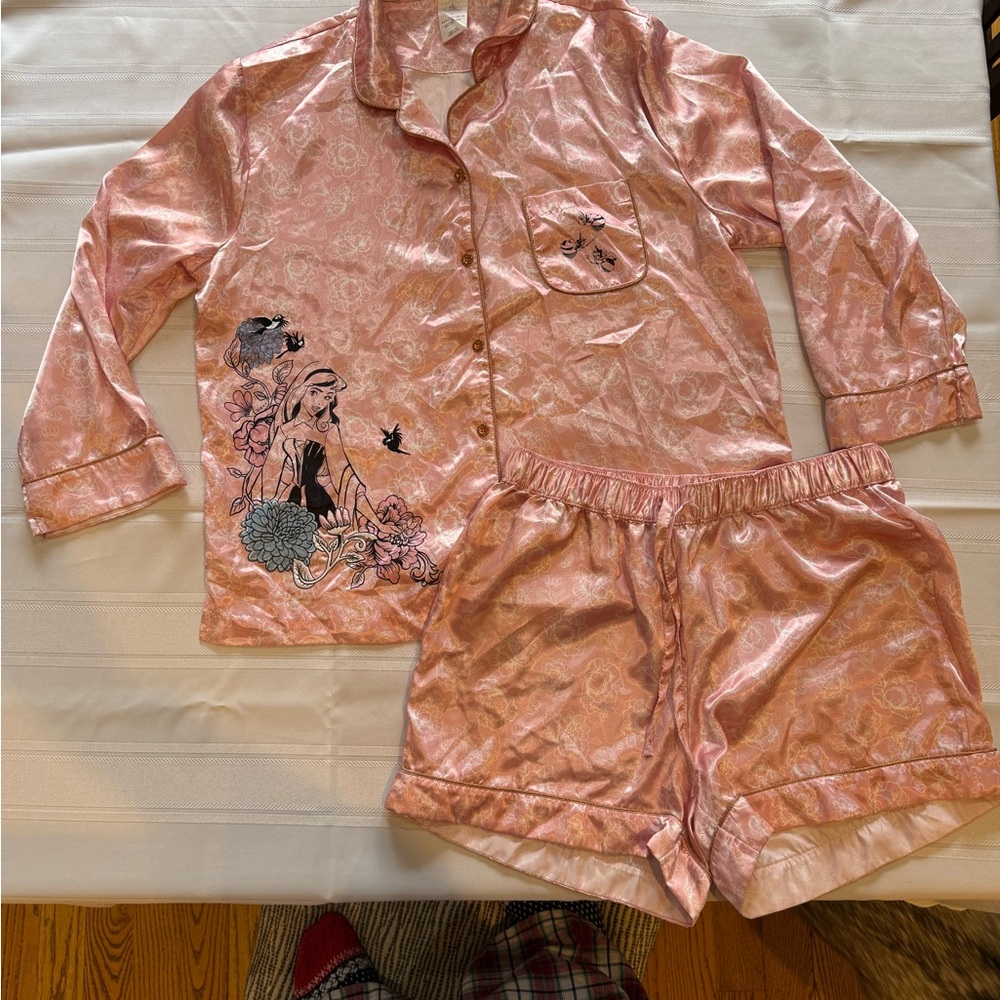 Adult Large Princess Aurora Pajama Set